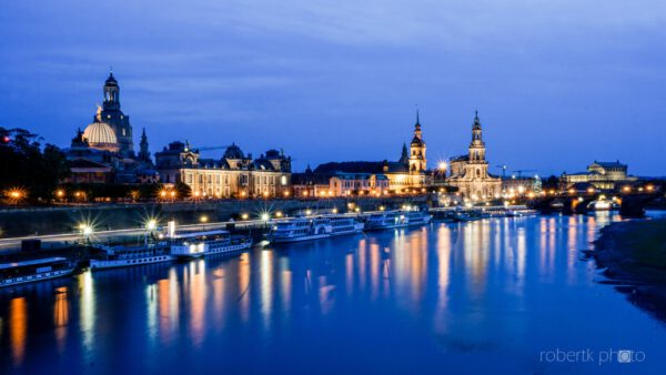 Blue Hour Dresden